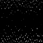332.Футаж Звезды летят на черном фоне